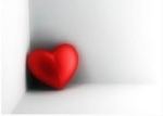 corazon en una esquina