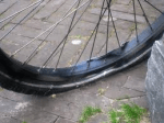 Bicicleta pinchada